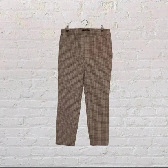 Talbots Pants - Talbots Chatham Ankle Slacks - Plaid
